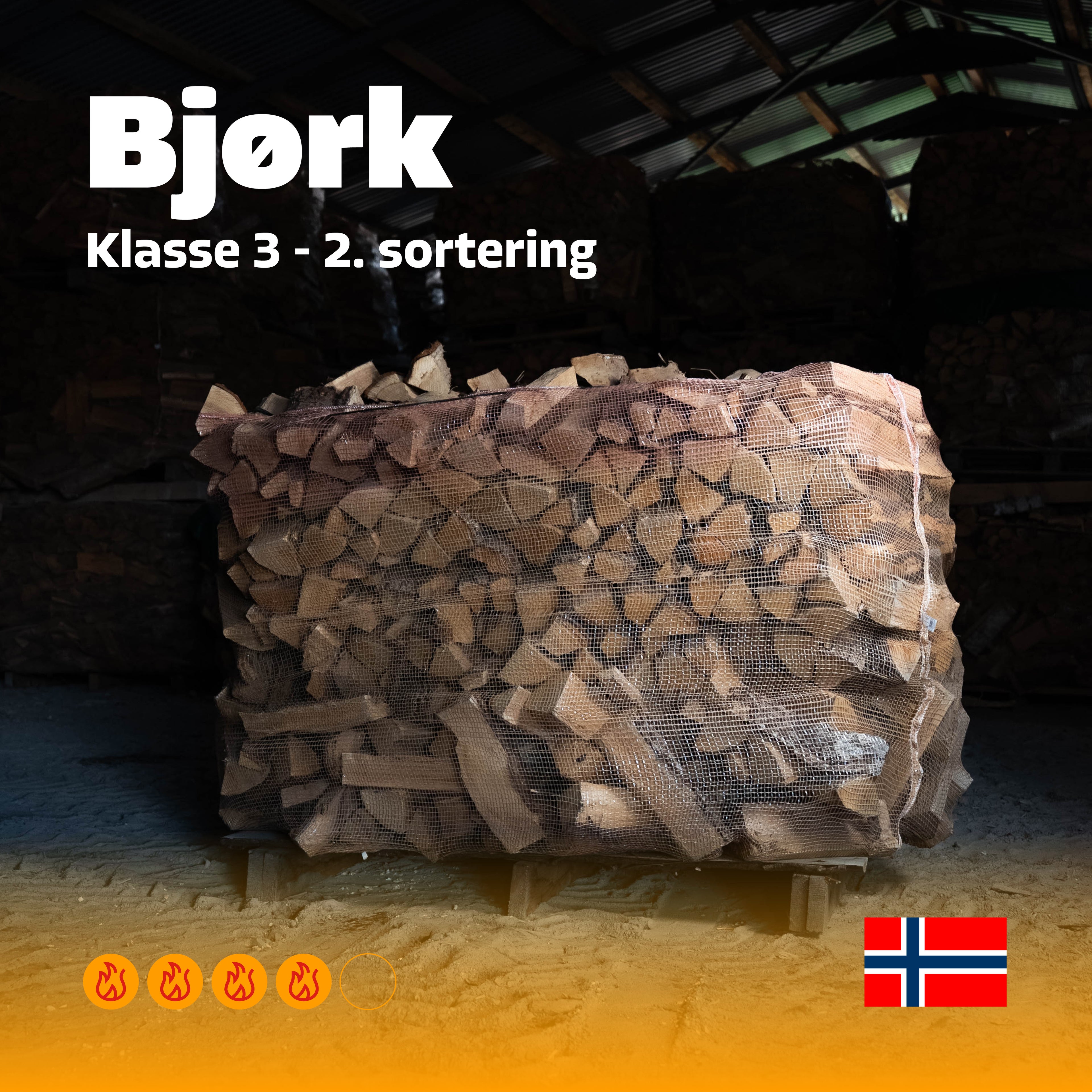 Storsekk: Bjørk, Klasse 3 - 2. sortering